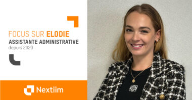 portrait de Elodie Trojani, assistante administrative, collaboratrice chez Nextiim Toulouse